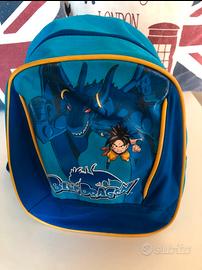 Zaino anime Blue Dragon marca sj gang