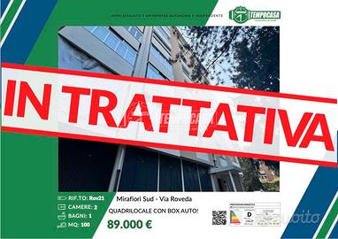 QUADRILOCALE AMPIO CON BOX AUTO!