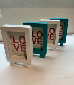 Cornici foto 10x15 set da 4