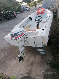 Barca Molinari 4.50m con motore funzionante