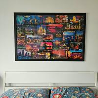 Puzzle Ravensburger 3000 pezzi incorniciato