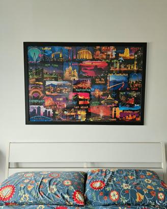 Puzzle Ravensburger 3000 pezzi incorniciato