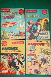 Mandrake il Vascello 1959 4 fumetti