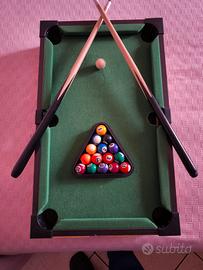 Mini biliardo per bambini completo