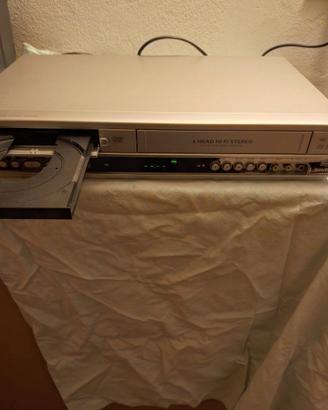 PHILIPS VIDEOREGISTRATORE E DVD COMBO 6 TESTINE