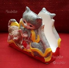 Portatovaglioli gattini - andrea fontebasso 1760