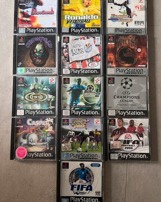 Videogiochi vari PS1