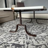 Tavolino salotto in ferro battuto