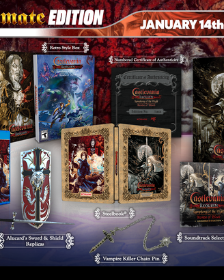 Castlevania Requiem + Anniversary Collection Ps4