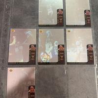 Lotto 6 carte Michael Jordan