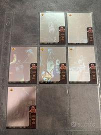 Lotto 6 carte Michael Jordan