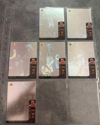 Lotto 6 carte Michael Jordan