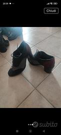 scarpe francesina donna bicolore 