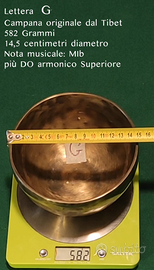 Campana Tibetana originale dal Tibet - G