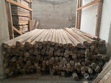 Pali in legno 4 metri