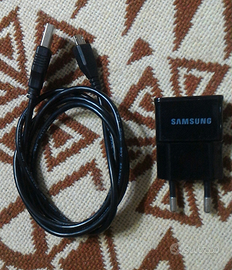 Alimentatore Samsung + Cavo USB (Nero)