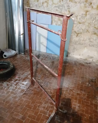 Coppia Cavalletti edilizia alti
