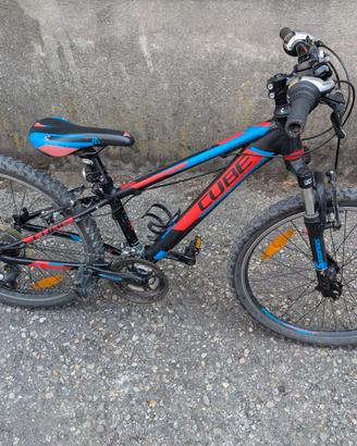 CUBE Kid 240 MTB bambino 24" Shimqmano 21 velocit