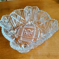 portafrutta 25x25 in cristallo di Boemia 