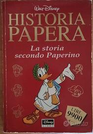 Libro a fumetti Disney Historia Papera vintage