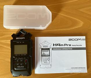 ZOOM Registratore digitale 4 tracce H4npro