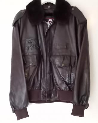 Giubbotto in pelle da ragazzo  Top Gun