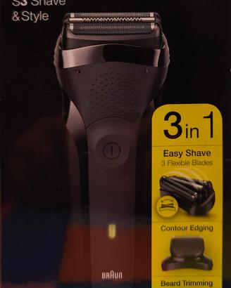 Rasoio elettrico Braun S3 Shave & Style