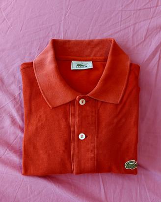 Lacoste Polo maniche corte Tg.4 Rosso Corallo