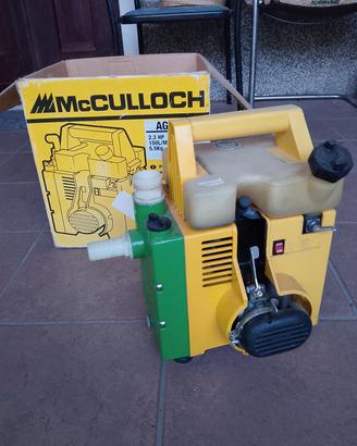 Motopompa 2 tempi vintage McCulloch 2.3 HP
