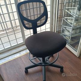 sedia-sgabello per tavolo da disegno 