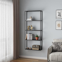 Scaffale da Parete con Scomparti Aperti