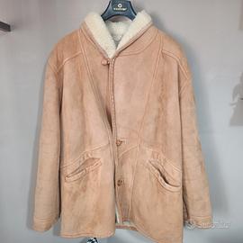 Giaccone in Montone chiaro Shearling