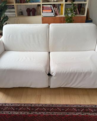 Divano-letto due posti Made in Italy