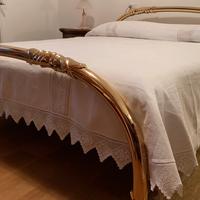 Coperta in cotone lavorata a mano filet