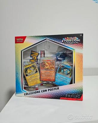 Pokèmon collezione con poster Evoluzioni Prismatic