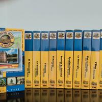 Collez. completa 12 VHS Il giro del mondo in treno