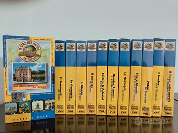 Collez. completa 12 VHS Il giro del mondo in treno