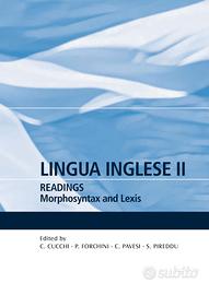 Lingua inglese ii. readings morphosyntax and lexis