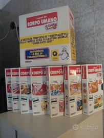 Siamo fatti così Vhs Serie Completa Corpo Umano