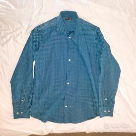 camicia Piazza Italia blu 