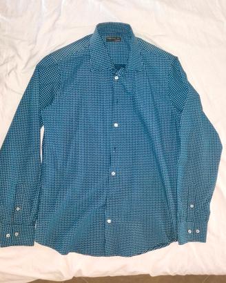 camicia Piazza Italia blu 