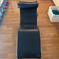 Cassina LC4 Chaise Longue in pelle nera originale