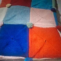coperta lavorata uncinetto
