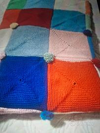 coperta lavorata uncinetto
