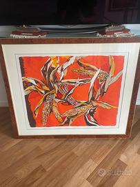Guttuso Renato serigrafia 70x50