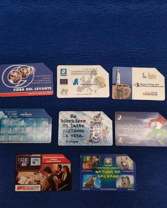 schede telefoniche a tiratura limitata 