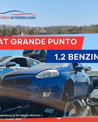 fiat grande punto ricambi usati vettura rottamata