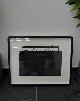 Black boombox Lyle Owerko