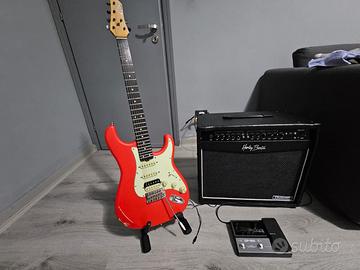chitarra -amplificatore-multieffeto