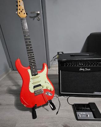 chitarra -amplificatore-multieffeto